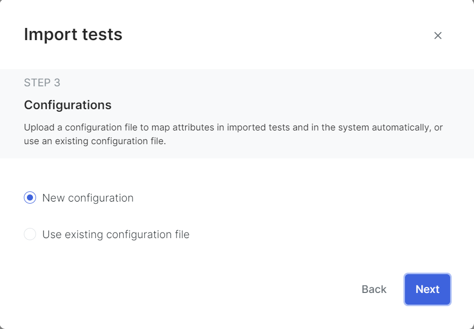 Import test